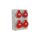 Rozdzielnica 2x5x32A 2x5x16A INA=32A IP54 SB-003005-S0040-54