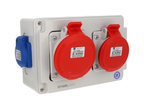 Rozdzielnica 5x32A 5x16A 2x3x16A INA=32A IP54 SB-004005-S0060-54