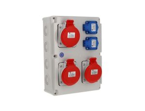 Rozdzielnica 3x5x16A 2x3x16A INA=16A IP54 SB-003005-S0020-54