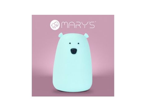 MARYS LAMPKA LED MIŚ DUŻY NIEBIESKI RGB+WW +RC