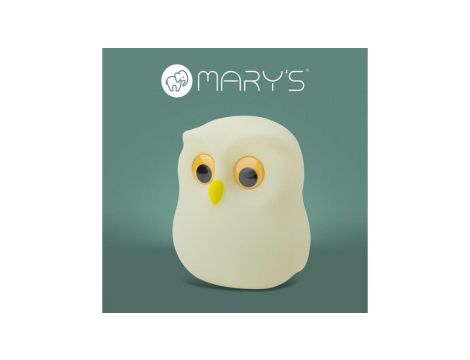 MARYS LAMPKA NOCNA LED SOWA