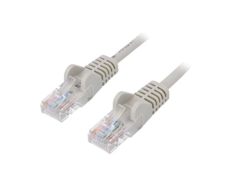 U/UTP6-CCA-250GY Patch cord U/UTP 6 linka CCA PVC szary 25m 24AWG
