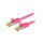 S/FTP7-CU-050PK Patch cord S/FTP 6a linka Cu LSZH różowy 5m 26AWG