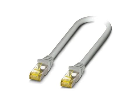1227573 Patch cord S/FTP 6a linka Cu LSZH szary 0,5m 26AWG Żyły: 8