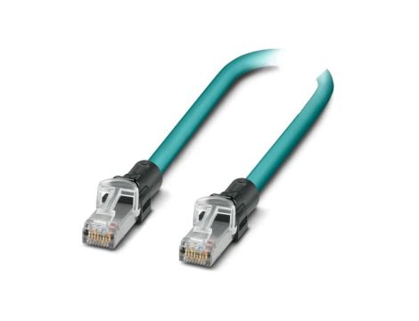 1113823 Patch cord S/FTP 6a linka Cu PUR jasnoniebieski 0,5m 26AWG