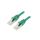 Patch cord ETHERLINE Cat.6a,S/FTP 6a linka Cu LSZH zielony 24441351