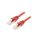 Patch cord ETHERLINE Cat.6a,S/FTP 6a linka Cu LSZH czerwony 24441396