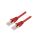 Patch cord ETHERLINE Cat.6a,S/FTP 6a linka Cu LSZH czerwony 24441393