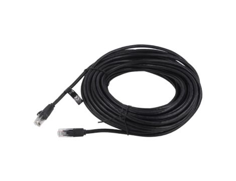 IBEBQ Patch cord U/UTP 6 linka CCA PVC czarny 20m 26AWG