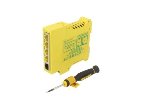 SW-535 Switch PoE Ethernet, (niezarządzalny), liczba portów: 4, 4457V DC