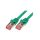 CQ2085S Patch cord S/FTP 6 linka Cu LSZH zielony 7,5m 27AWG