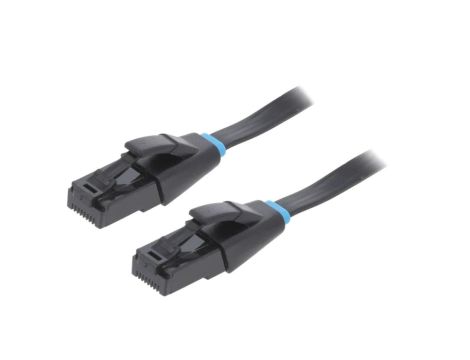 IBJBQ Patch cord U/UTP 6 linka OFC PVC czarny 20m 32AWG