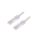 Patch cord TX6A™ 10Gig,U/UTP 6a drut Cu PVC biały 3m 24AWG UTP6AX3M