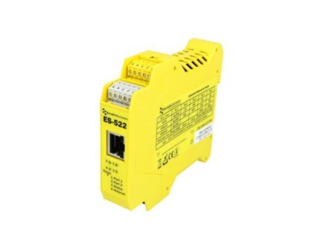 ES-522 Serwer portów szeregowych, liczba portów: 2, 830V DC, RJ45 x1
