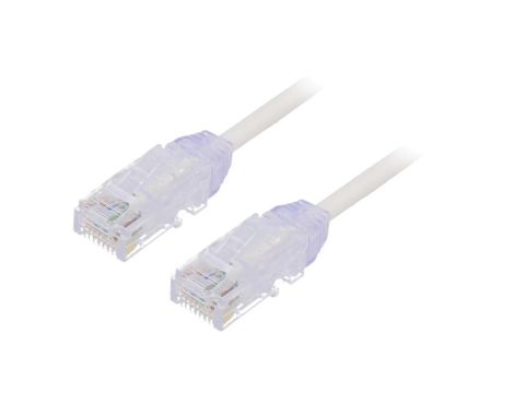 UTP28X0.5MGR Patch cord TX6A-28™,U/UTP 6a drut Cu LSZH zielony 0,5m 28AWG