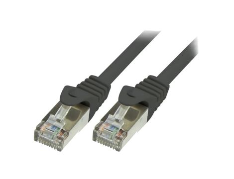CQ3073S Patch cord S/FTP 6a linka Cu LSZH czarny 5m 26AWG