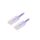 Patch cord TX6A-28™,U/UTP 6a drut Cu LSZH fioletowy 0,5m UTP28X0.5MVL