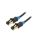 Patch cord S/FTP 6 Cu PVC czarny 15m RJ45 wtyk,z obu stron VAP-A06-B1500
