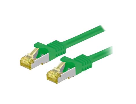 S/FTP7-CU-030GR Patch cord S/FTP 6a linka Cu LSZH zielony 3m 26AWG