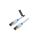 Patch cord S/FTP 6 OFC PVC szary 15m RJ45 wtyk,z obu stron VAP-A06-S1500