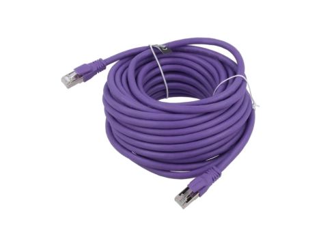 IBMVI Patch cord S/FTP 6a linka OFC PVC fioletowy 3m 26AWG
