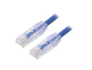 UTP6AX3MBU Patch cord TX6A™ 10Gig,U/UTP 6a drut Cu PVC niebieski 3m