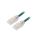 STP28X2MGR Patch cord F/UTP,TX6A-28™ 6a drut Cu LSZH zielony 2m 28AWG