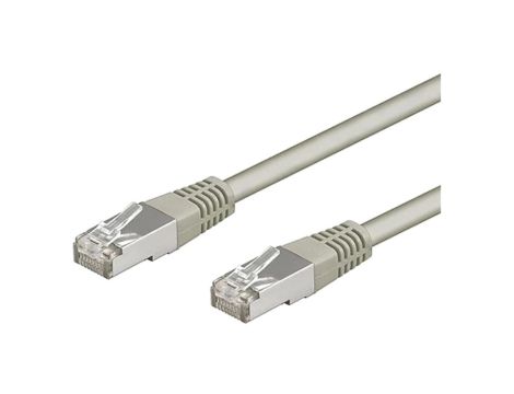 SF/UTP5-CCA-300GY Patch cord SF/UTP 5e linka CCA PVC szary 30m 26AWG