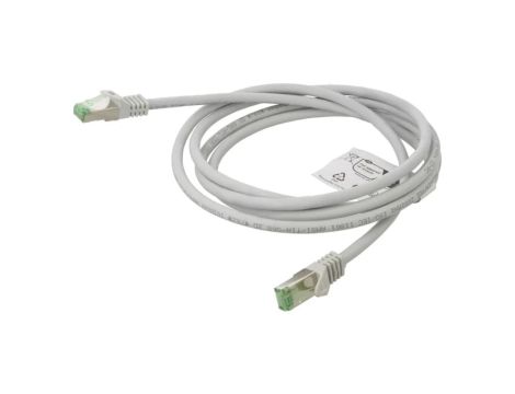 S/FTP8.1-CU-020GY Patch cord S/FTP Cat 8.1 linka Cu LSZH szary 2m 26AWG