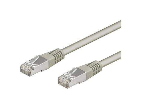 SF/UTP5-CCA-500GY Patch cord SF/UTP 5e linka CCA PVC szary 50m 26AWG