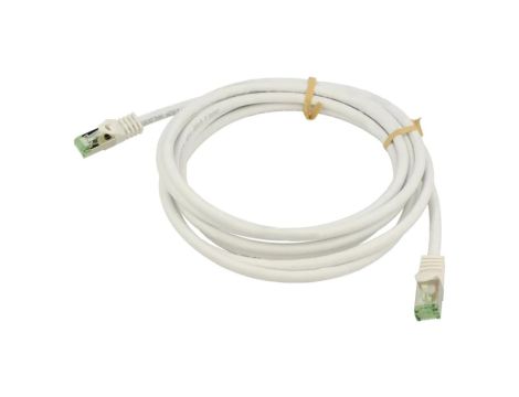 S/FTP8.1-CU-100GY Patch cord S/FTP Cat 8.1 linka Cu LSZH szary 10m 26AWG