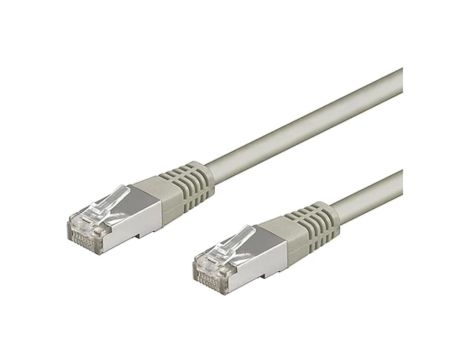 SF/UTP5-CCA-250GY Patch cord SF/UTP 5e linka CCA PVC szary 25m 26AWG