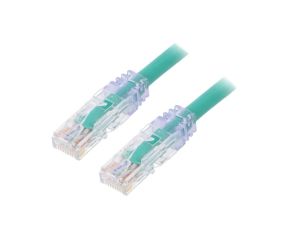 UTP6AX2MGR Patch cord TX6A™ 10Gig,U/UTP 6a drut Cu PVC zielony 2m 24AWG