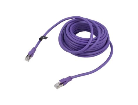 IBMVN Patch cord S/FTP 6a linka OFC PVC fioletowy 15m 26AWG