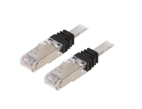 STP6X2MIG Patch cord S/FTP,TX6A™ 10Gig 6a linka Cu LSZH szary 2m 26AWG