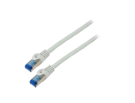 PCF6A-10CC-1500-S Patch cord S/FTP 6a linka CCA LSZH szary 15m 26AWG Żyły: 8