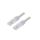 Patch cord TX6A™ 10Gig,U/UTP 6a drut Cu PVC szary 2m 24AWG UTP6AX2MGY