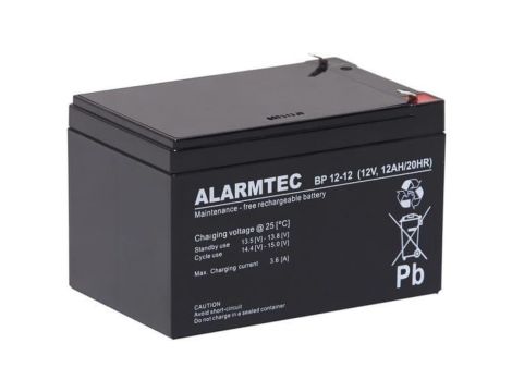 Akumulator AGM ALARMTEC serii BP 12V 12Ah