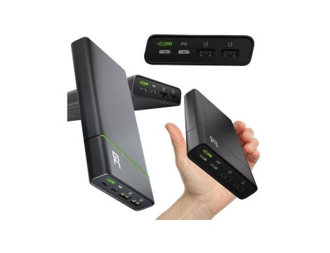 POWERBANK Green Cell PowerPlay Ultra 26800mAh SZYBKIE ŁADOWANIE 128W 2x USB-C PD 2x USB-A UC