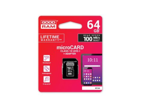 Karta pamięci microSD GOODRAM UHS-I 64GB