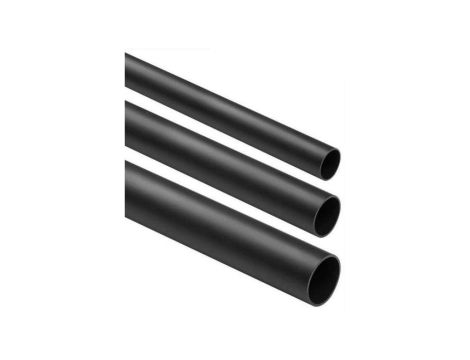 Rura elektroinstalacyjna sztywna, gładka CZARNY CRL-20 2m (PACZKA 25szt.)