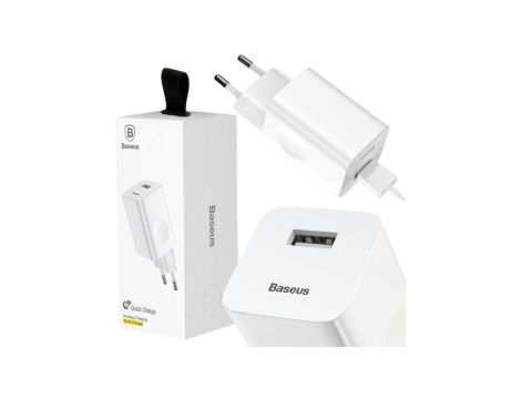 ŁADOWARKA SIECIOWA Baseus Quick Charger CCALL-BX02 24W 1x USB-A QC 3.0