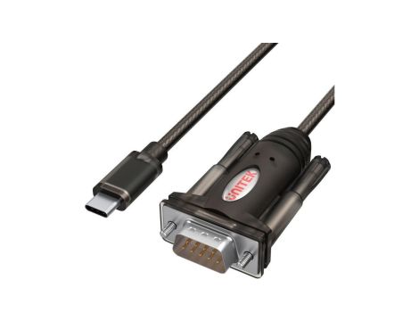 Adapter Unitek Y-1105K USB-C 1x RS-232