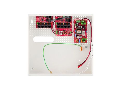 SWITCH POE 9-PORTOWY Z ZASILANIEM BUFOROWYM ATTE IPUPS-9-11-F