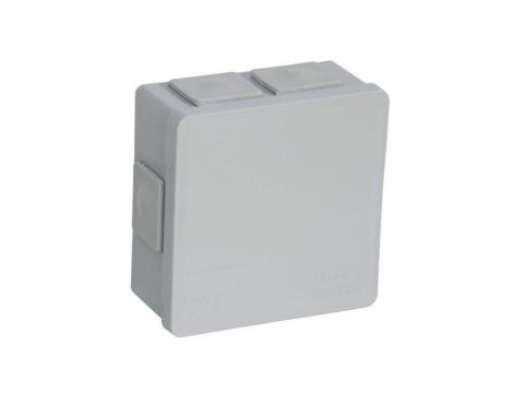 Puszka natynkowa pusta 6 wlotów VIPLAST VP-02 klik SZARA IP55 86x86x40mm 002-03