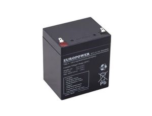 Akumulator AGM EUROPOWER serii EP 12V 5Ah T1 (Żywotność 6-9 lat)