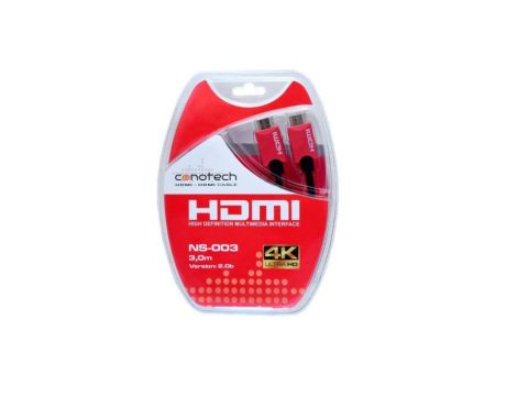 Kabel Hdmi Conotech NS-003 2.0 B 4K 3m