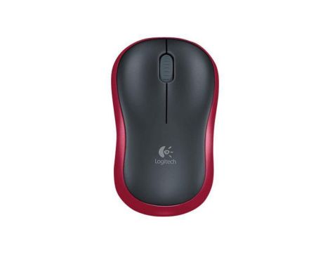 Mysz bezprzewodowa Logitech M185 Wireless Mouse czerwony