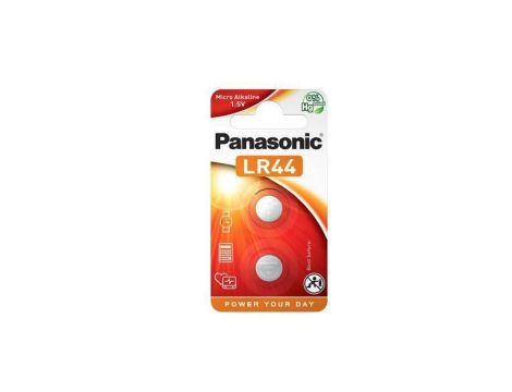 Bateria G13 / LR44 / LR1154 / 186 BAT 1BL PANASONIC 1,5V (1 szt.)