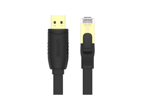 Kabel Unitek Y-SP02001B RJ-45 na USB-A konsolowy 1,8m